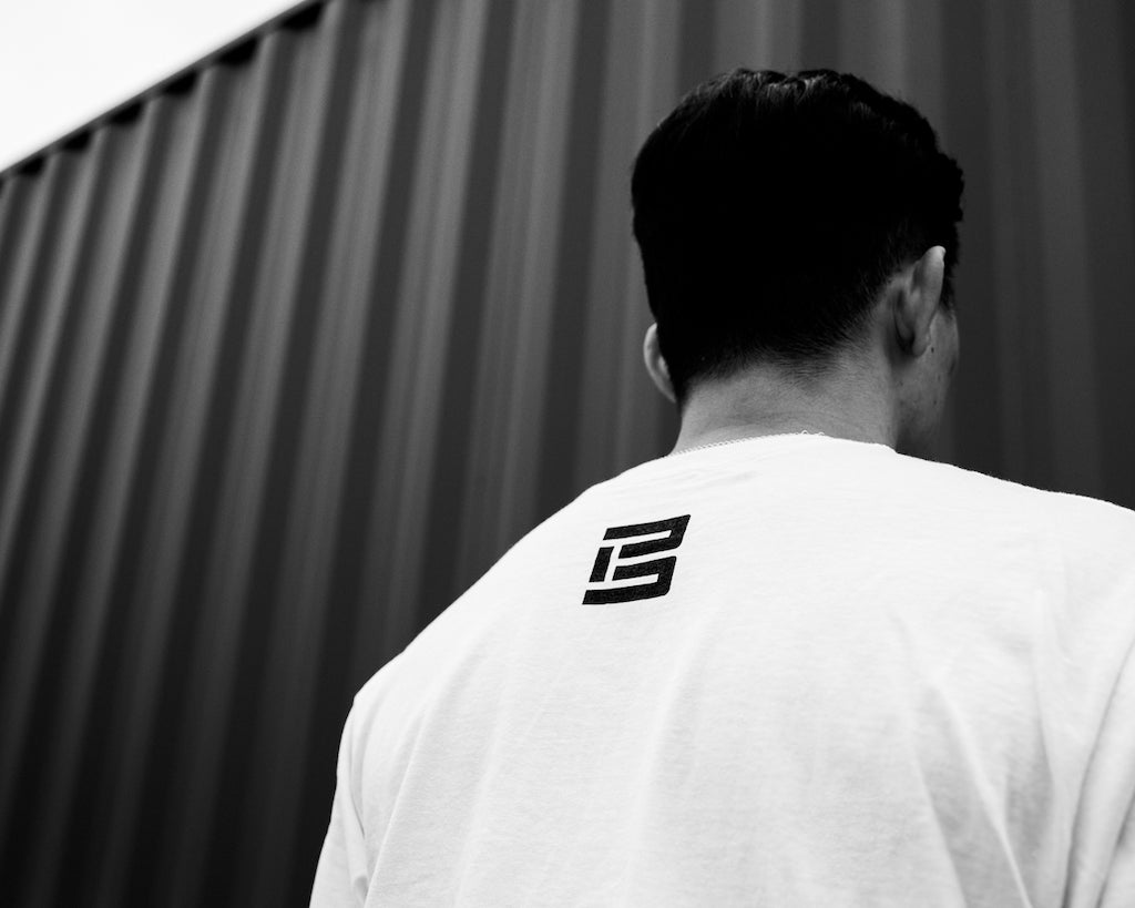 Bijonari White Strive Short Sleeve Tee