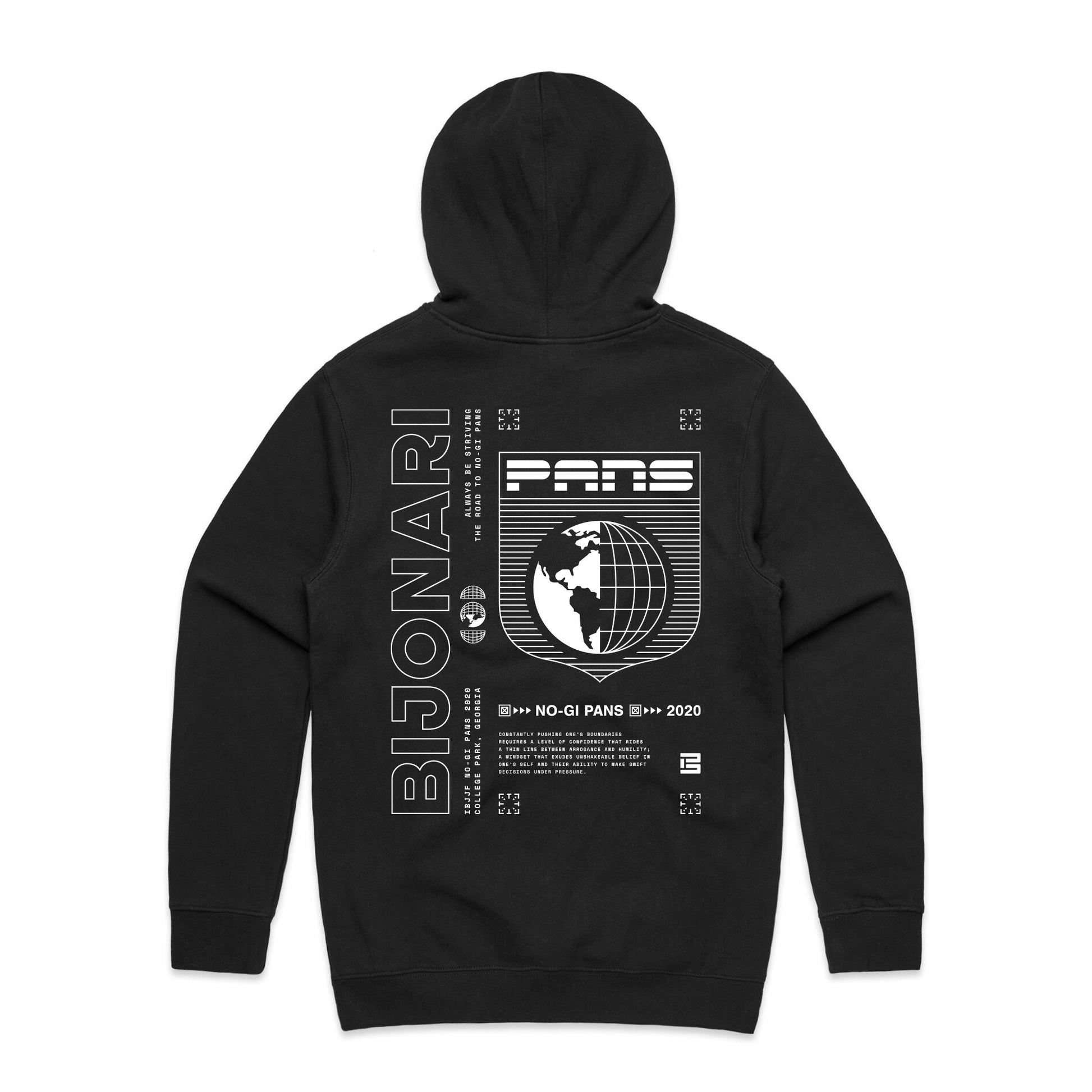 Bijonari Black Pans Hoodie